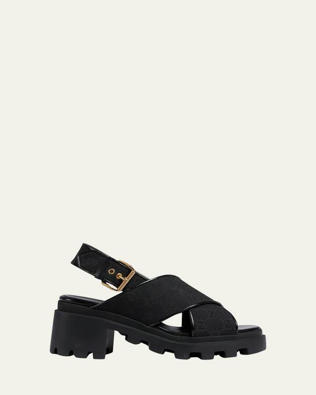 GG Lug Sole Sandals